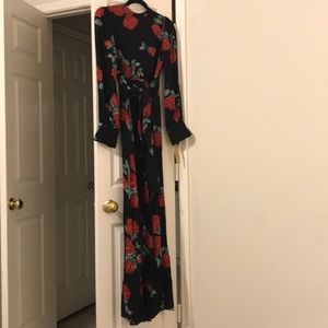 Reformation Hera Carnation Dress 4